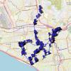 Lima 2023 walking route with photo locations