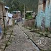 Ancient fieldstone road