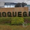 Moquegua sign at Calle Ancash near UNAM y Ovalo Mariscal Domingo Nieto