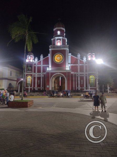 Catedral de Moyobamba at the Plaza