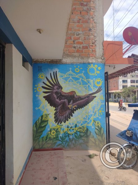 Mural - Jiron 20 de Abril y Calle Amazonas