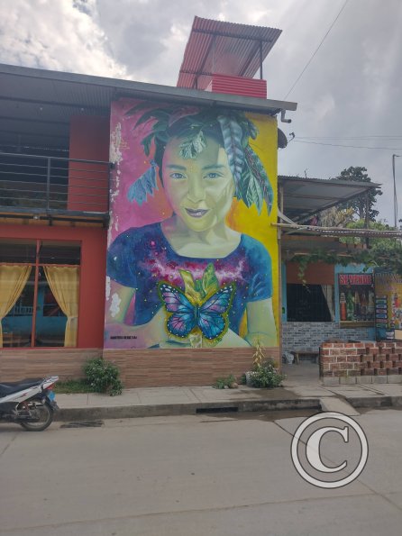 Mural - Jiron Bolivar y Jiron Iquitos