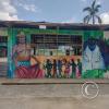 Mural - Jiron Manuel del Aguila near Intercambio vial Done