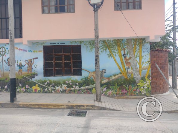 Mural - Jiron Reyes Guerra y Jiron Independencia