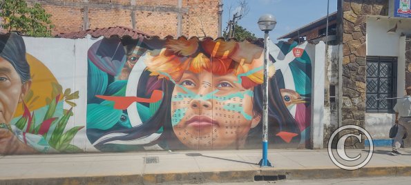 Mural - Jiron San Martin y Jiron Callao