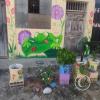 Mural and Garden Art - Jiron Pedro Canga near Jiron Independencia