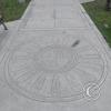 Sidewalk Art - Jiron Jesus Alberto Miranda Calle in front of I.E. Serafin Filomeno