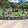 City name sign in Parque de Chontabamba (2)