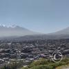 Volcano Misti, the Chanchani Valcano group, and the city