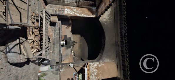 180-year-old oven at restaurant on Calle Cusco near Calle Grau