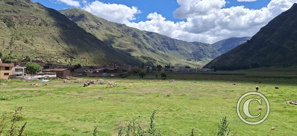 View from Calle Patacalle and Calle Cusco