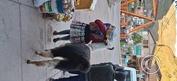 city entrance on Carretera Cusco-Pisac
