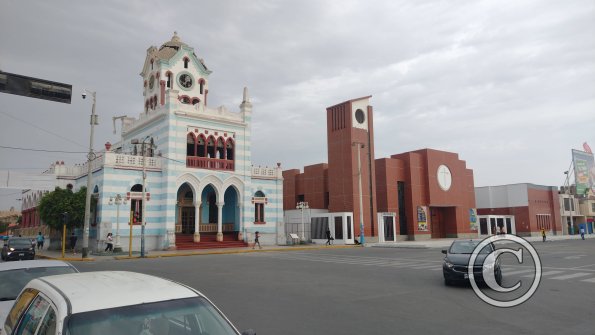 Municipal Building (1928) and San Clemente Church