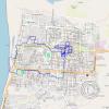 Pisco 2024 walking route