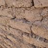 An adobe wall