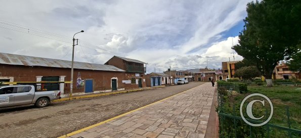 Jiron Puente Aguirre at the Plaza de Armas