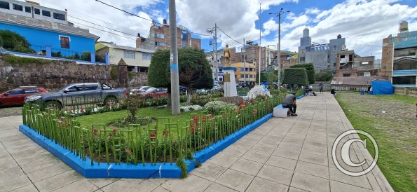 Parque Daniel Alcides Carrion on Jiron Lima and Jiron Huancane