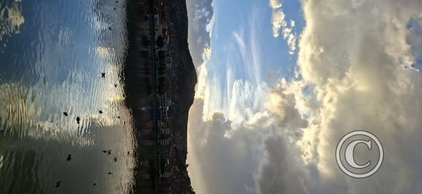 Sunset from the malecon