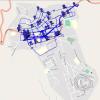 San Ignacio 2023 walking route with photo locations