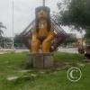 Statue in the Plaza de Armas