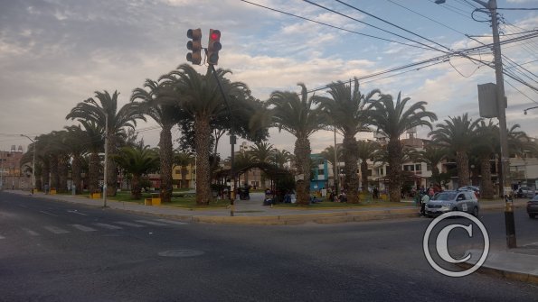 Plaza Miguel Grau y Calle Atahualpa