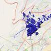 Tacna 2023 walking route with photo locations
