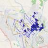 Tarapoto 2023 walking route with photo locations