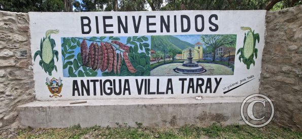 Taray town entrance