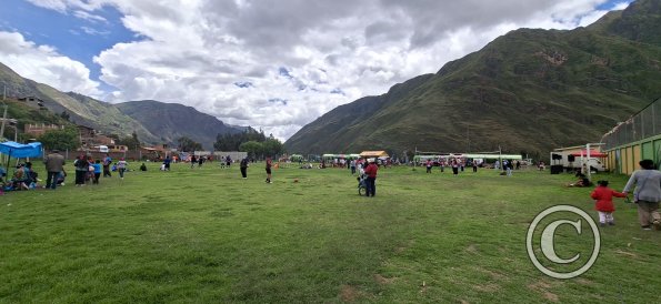The city park - soccer, volleyball