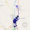 Tingo Maria 2023 walking route with photo locations
