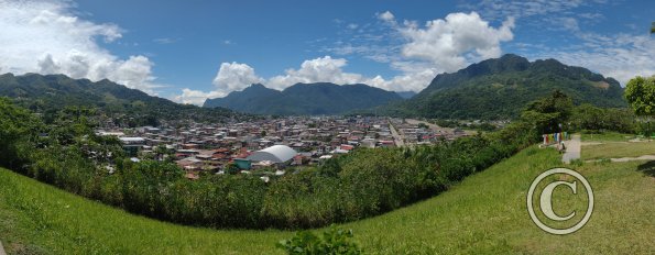 Tingo Maria from Mirador San Francisco - La Cruz 5