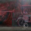 Mural about a half-block north of the plaza
