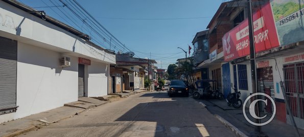 Calle Huallaga from Jiron Tacna
