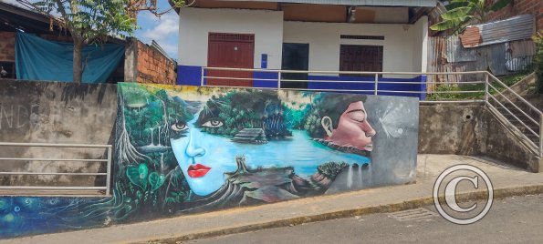 Mural at Coronel Portillo near Jose Riera