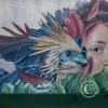 Mural on Jiron Condamine near Calle Libertad