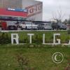 Artigas sign in front of Ta-Ta supermarket on Calle Dr. Luis Alberto de Herrera y Calle Carlos Catala