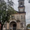 Iglesia Sagrado Corazón de Jesus, 1936, at Plaza Batile at Calle Treinta y Tres y Calle General eugenio Garzon