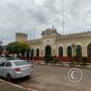 The building is the Police and Jail, built in 1891 at Calle Amaro Perreira Ramos y Av. Coronel Carlos Lecueder (5)