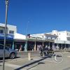 Street scene along the beach