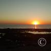 Sunset, yes from Uruguay, looking west over the bay (3)