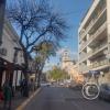 Calle Artigas looking toward the Palacio de las Oficinas Públicas at Calle 33 Orientales